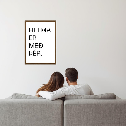 Heima er með þér