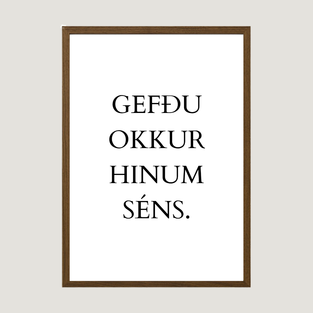 Gefðu okkur hinum séns
