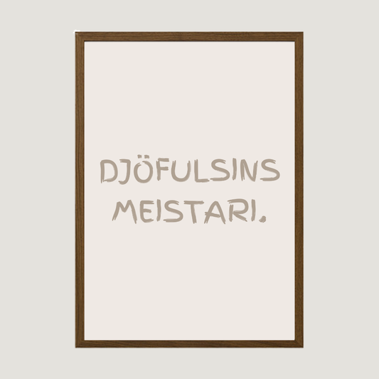 Djöfulsins meistari