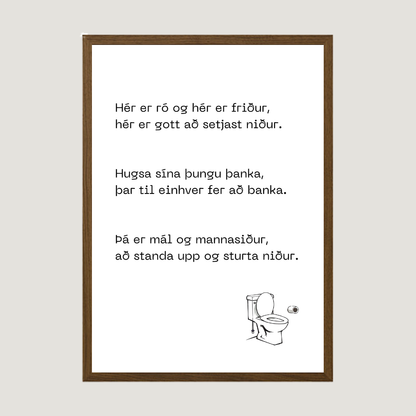 Hér er ró og hér er friður