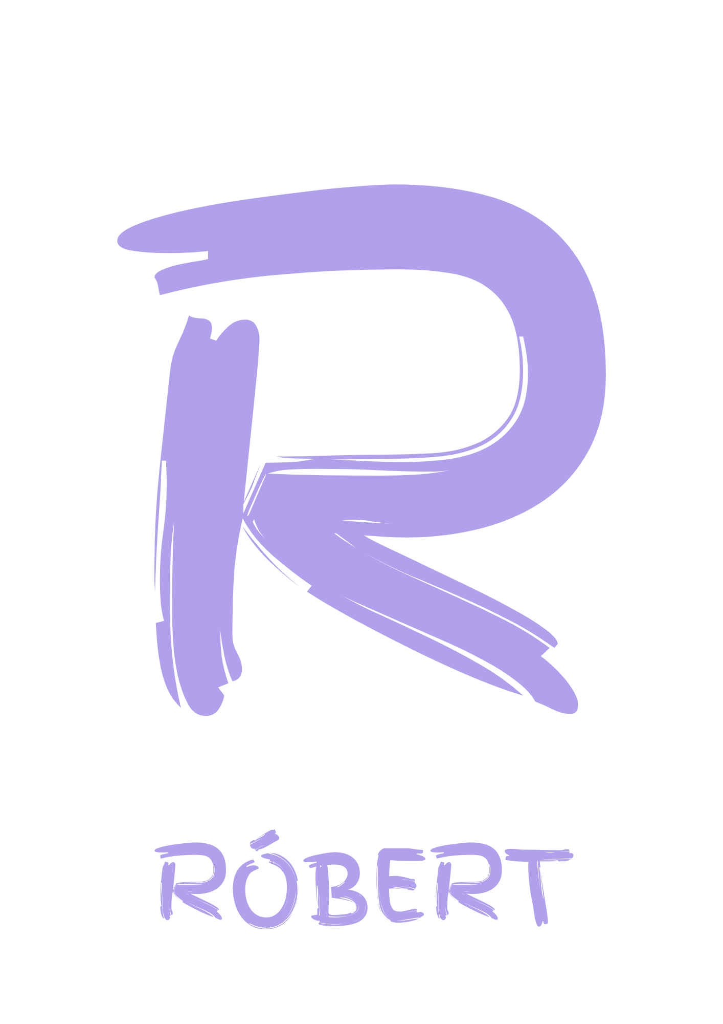 Stafurinn minn - Sérhannað plakat