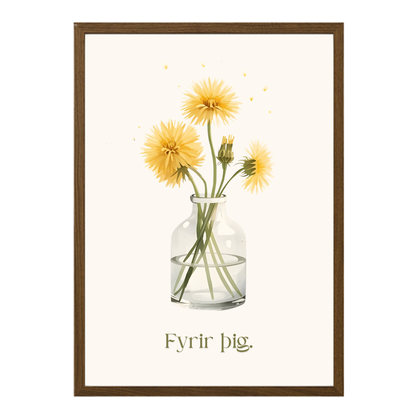 íslenskt plakat handa mömmu