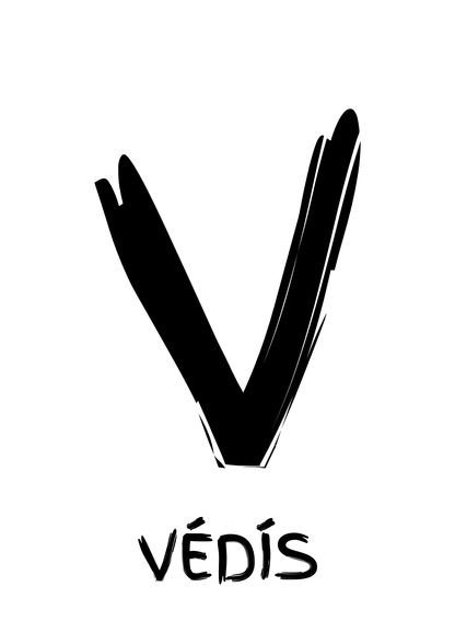 Stafurinn minn - Sérhannað plakat