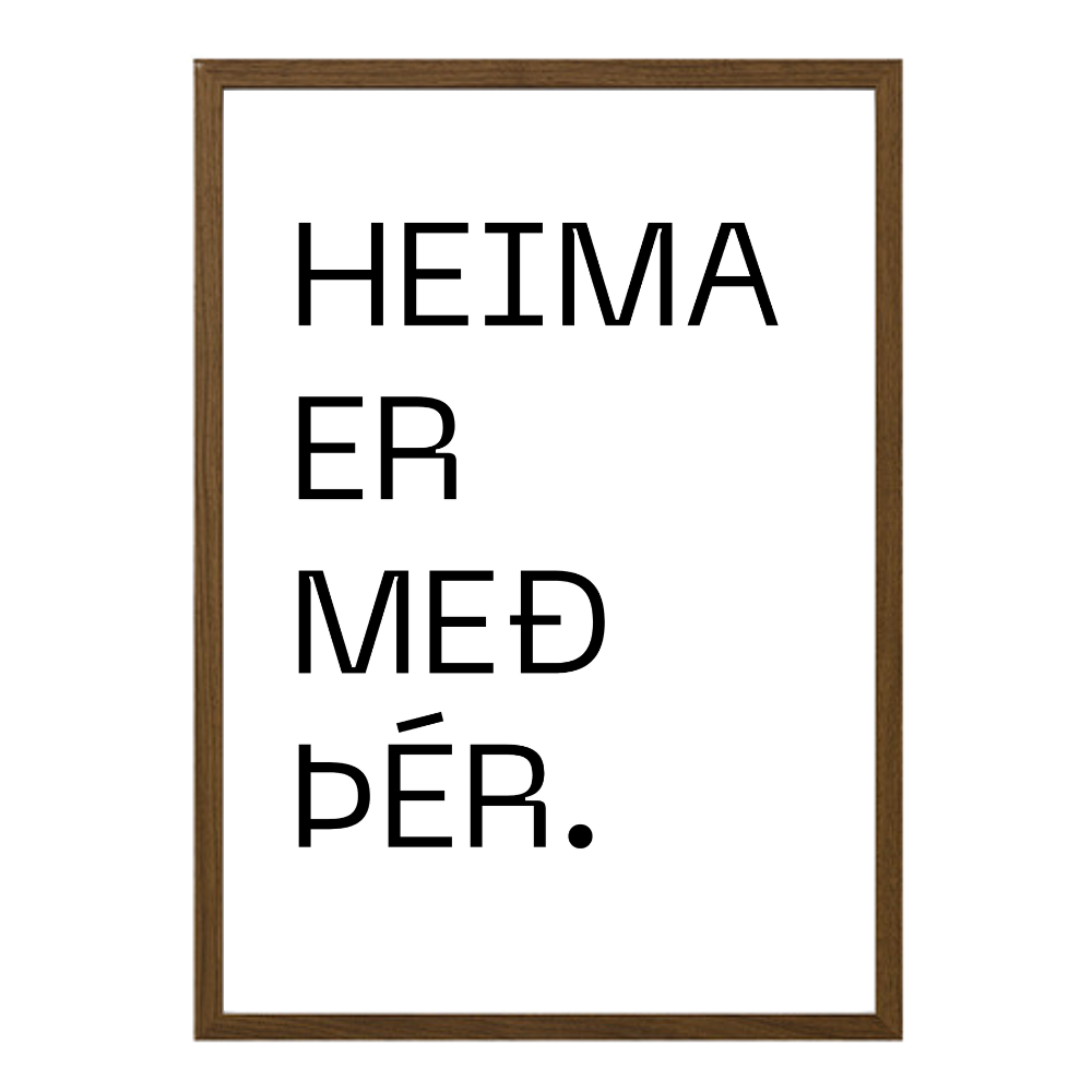 Heima er með þér