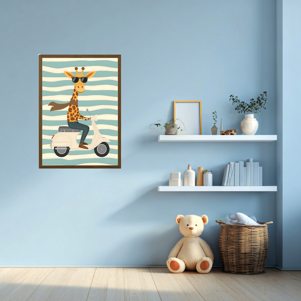 Gíraffi á hraðferð