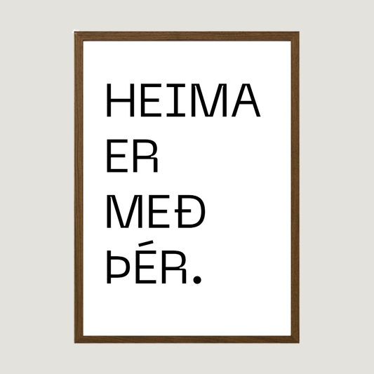 Heima er með þér
