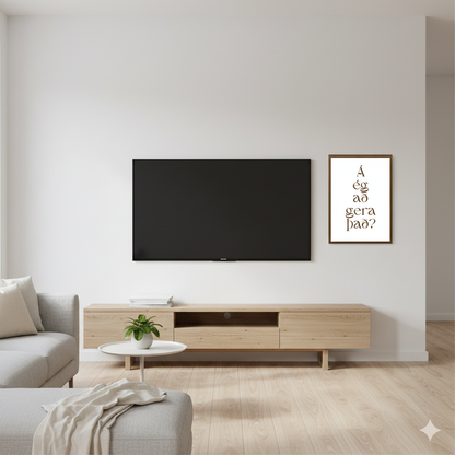 Á ég að gera það?