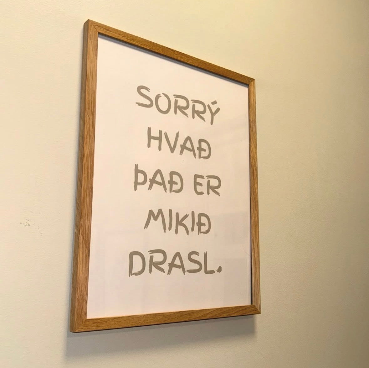 Sorrý hvað það er mikið drasl