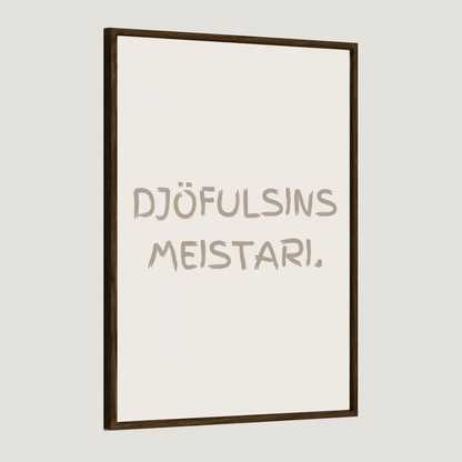 Djöfulsins meistari