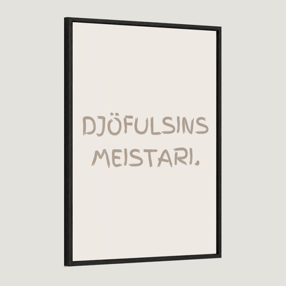 Djöfulsins meistari