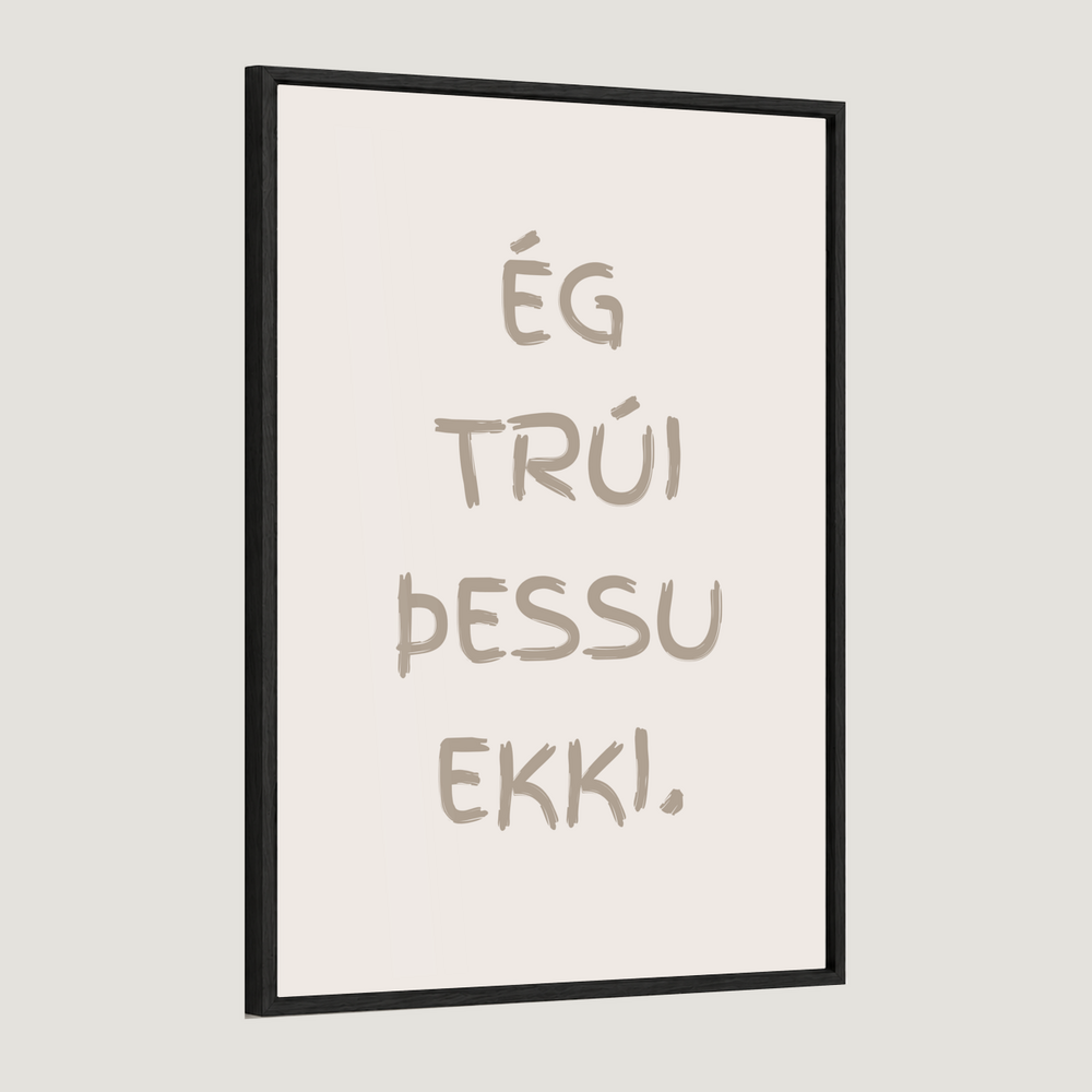 Ég trúi þessu ekki