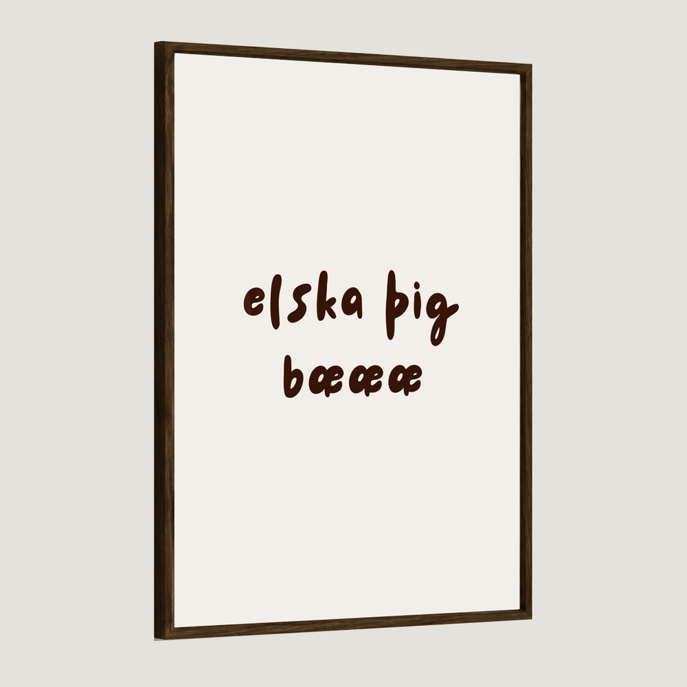 elska þig bæææ