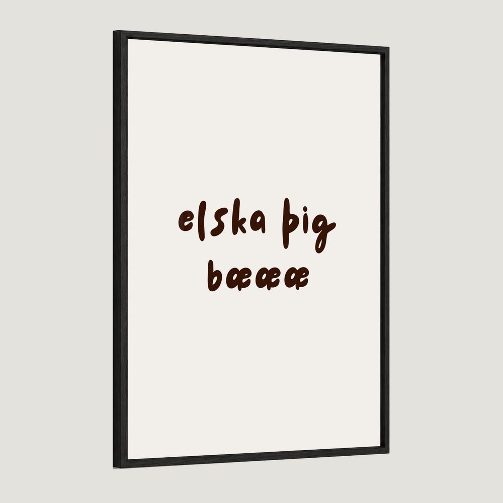 elska þig bæææ