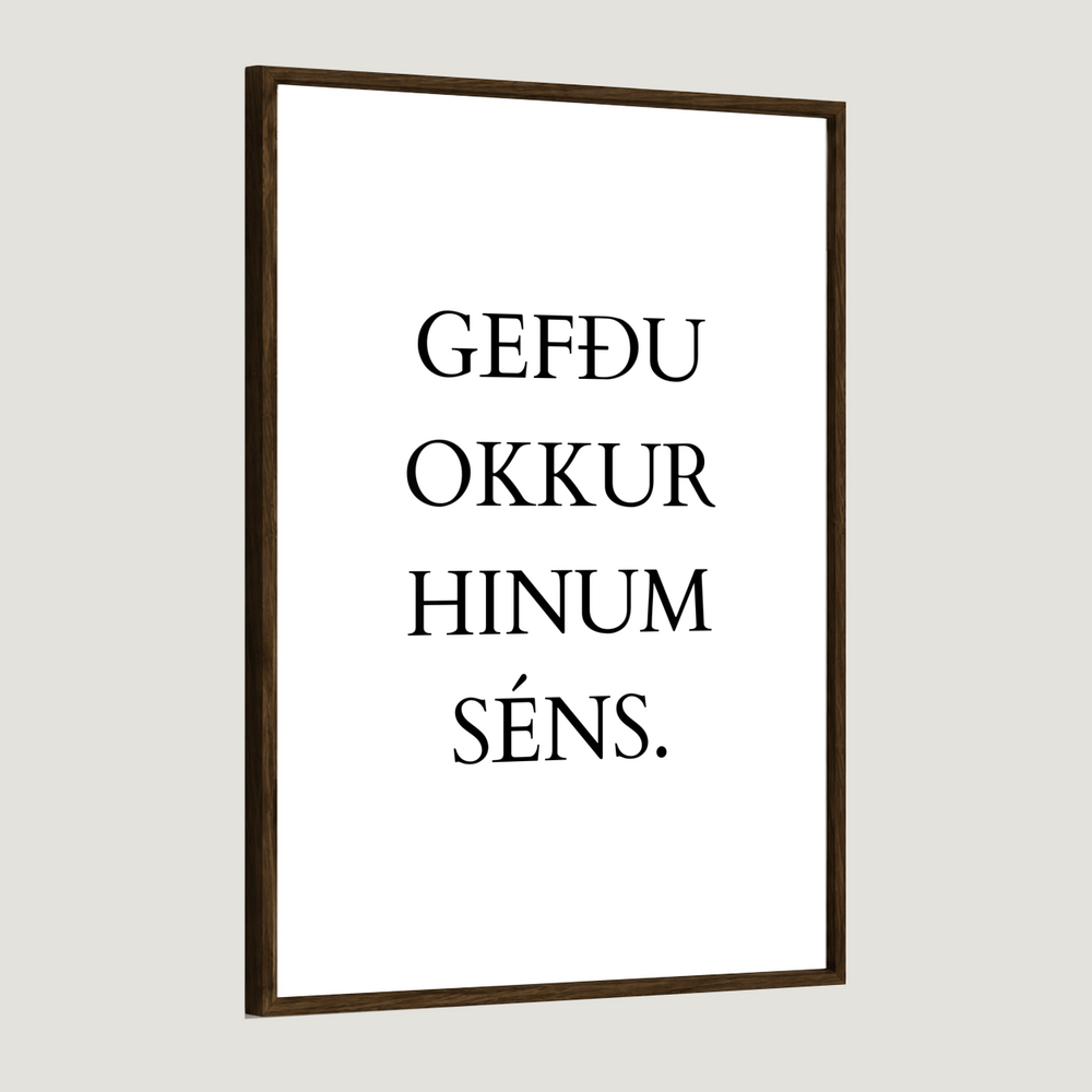 Gefðu okkur hinum séns
