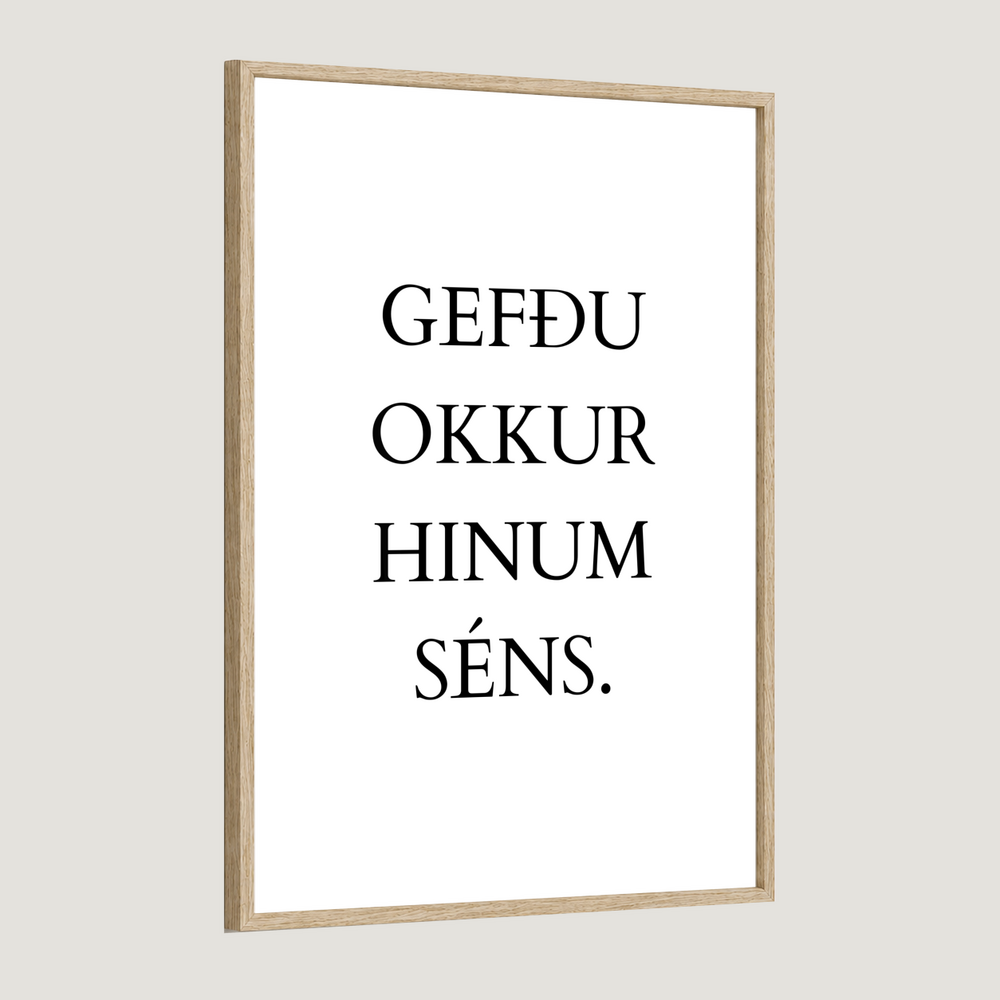 Gefðu okkur hinum séns