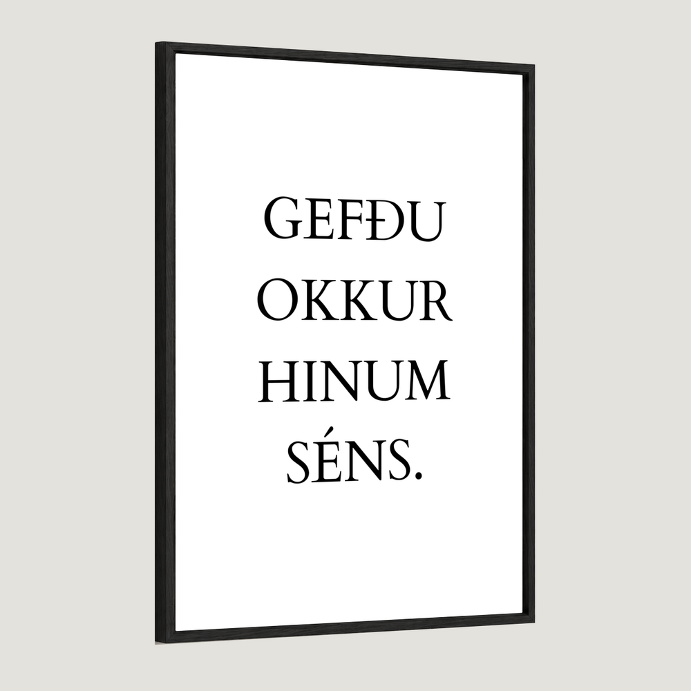 Gefðu okkur hinum séns
