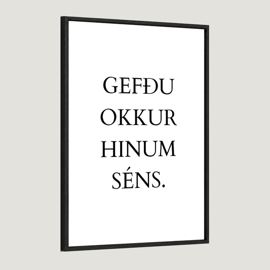 Gefðu okkur hinum séns