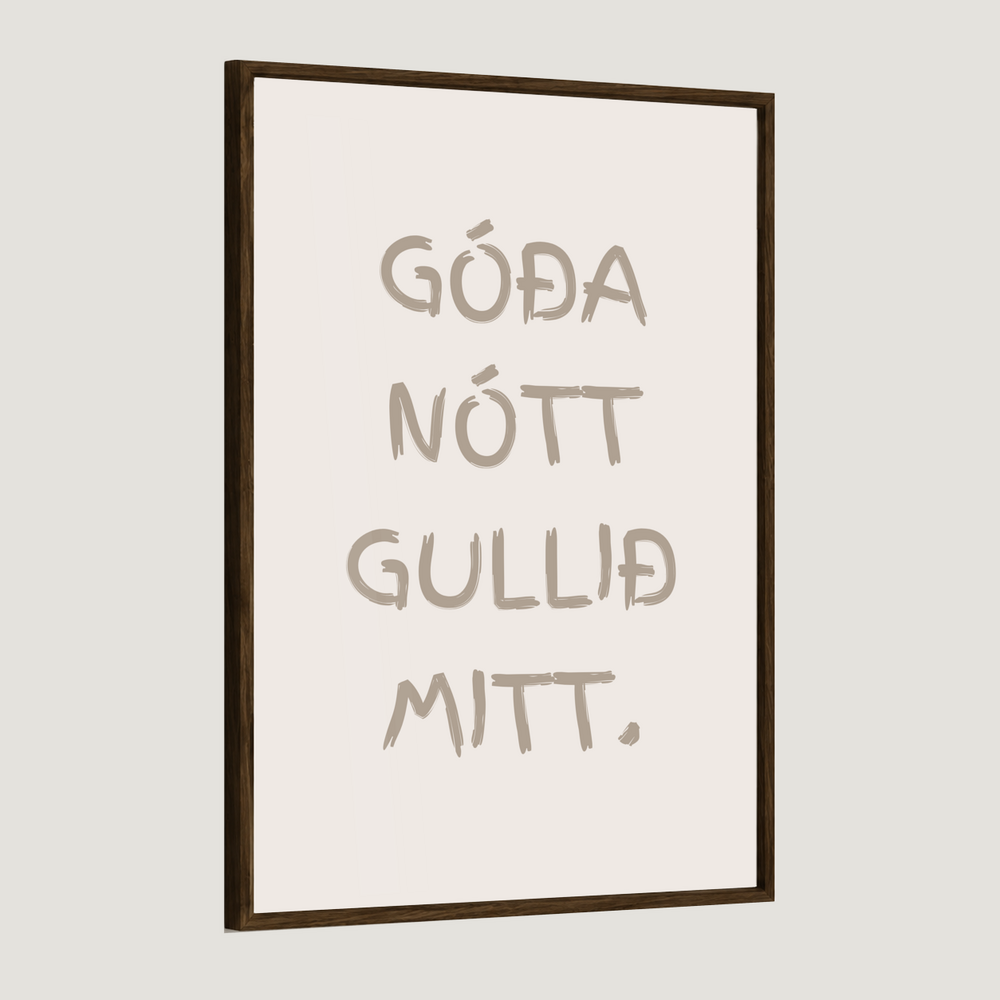 Góða nótt gullið mitt