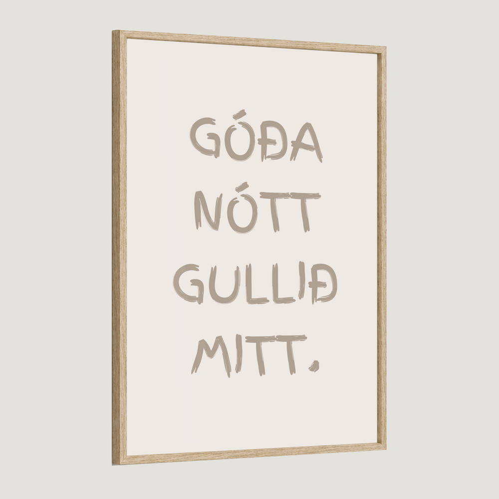 Góða nótt gullið mitt