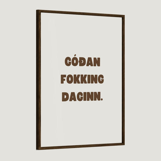 Góðan fokking daginn