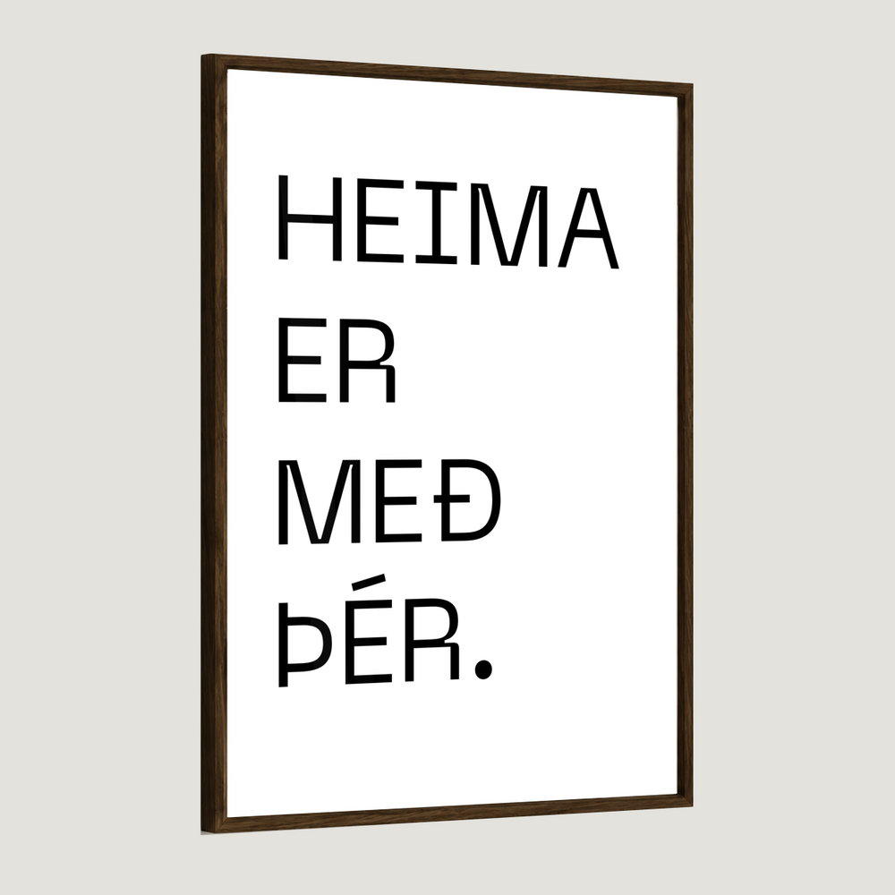 Heima er með þér