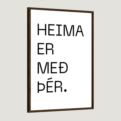 Heima er með þér