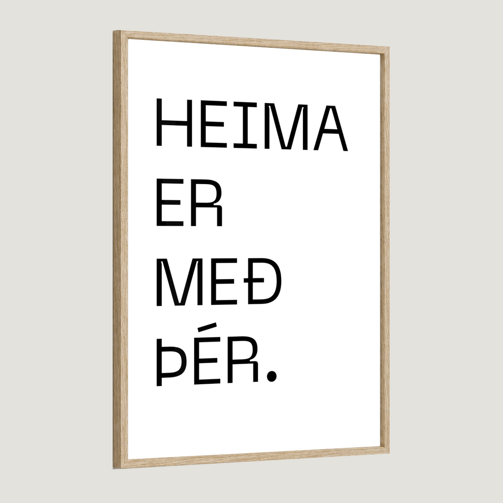 Heima er með þér