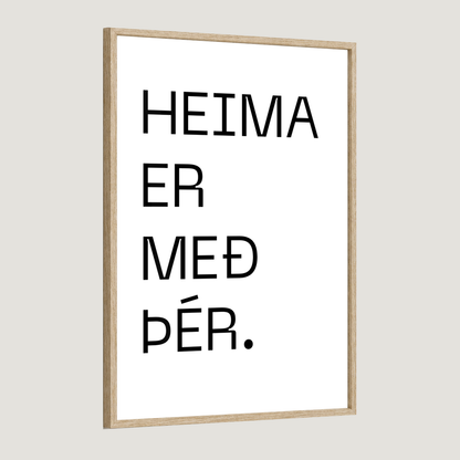 Heima er með þér