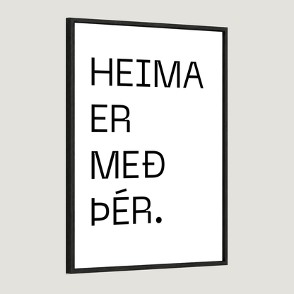 Heima er með þér