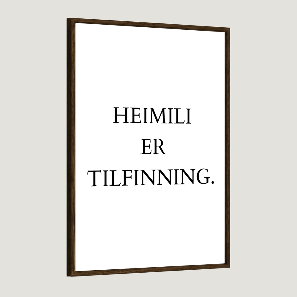 Heimili er tilfinning