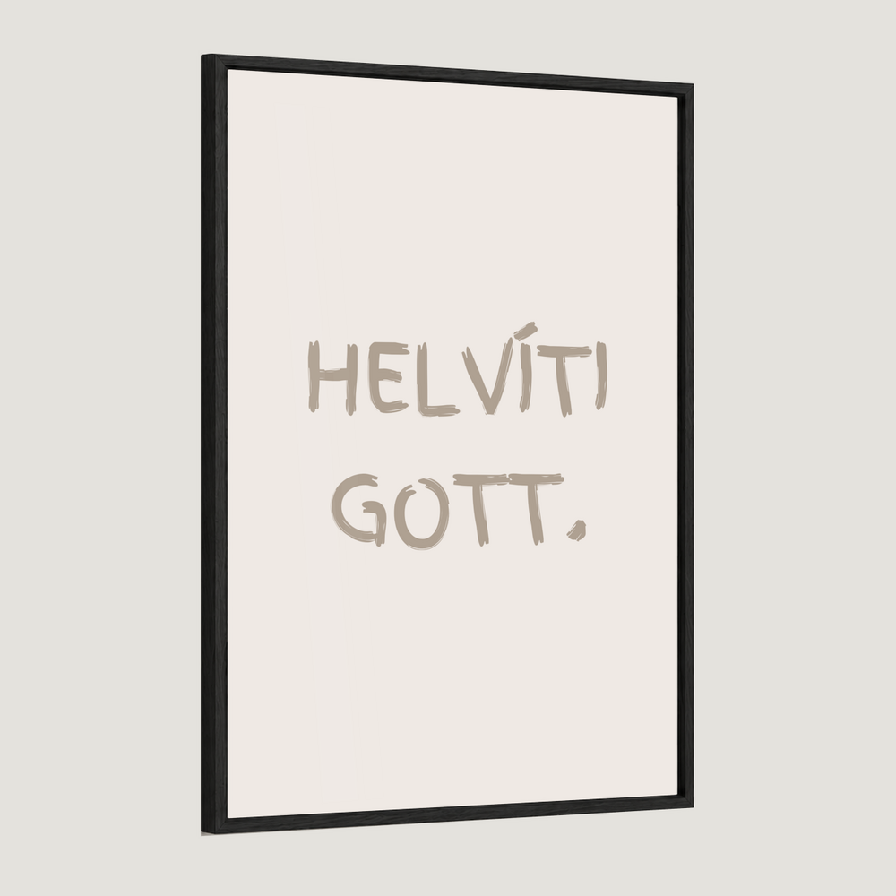 Helvíti gott