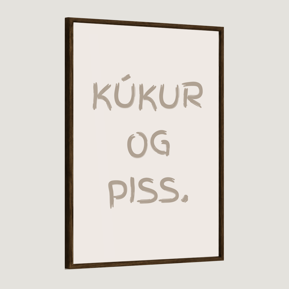 Kúkur og piss