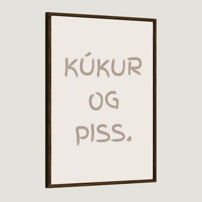 Kúkur og piss