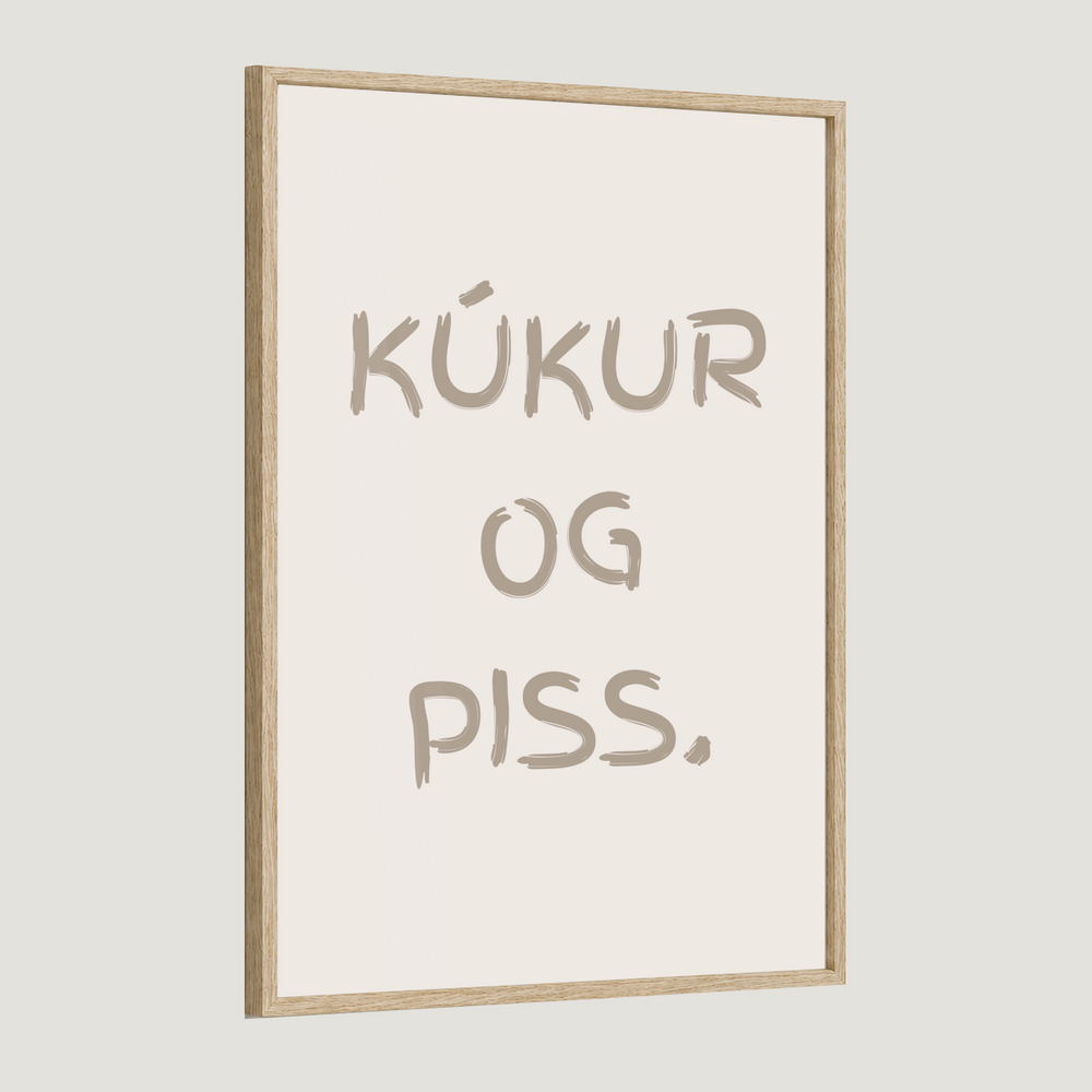 Kúkur og piss