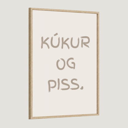 Kúkur og piss