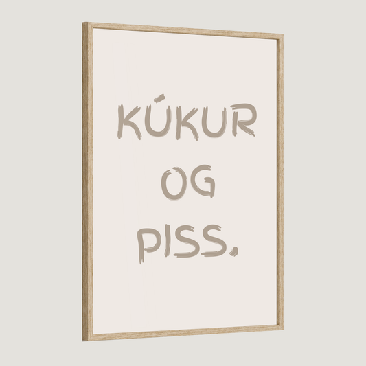 Kúkur og piss