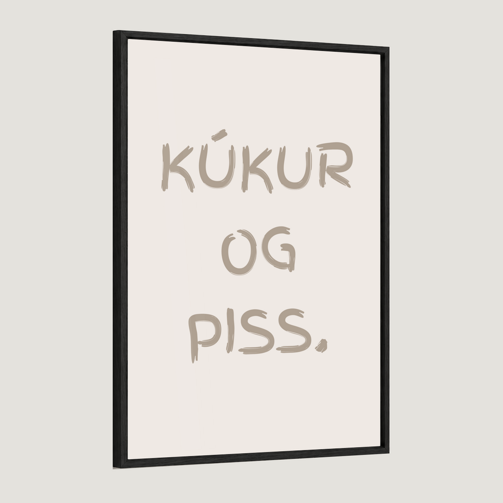 Kúkur og piss