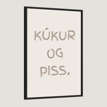 Kúkur og piss