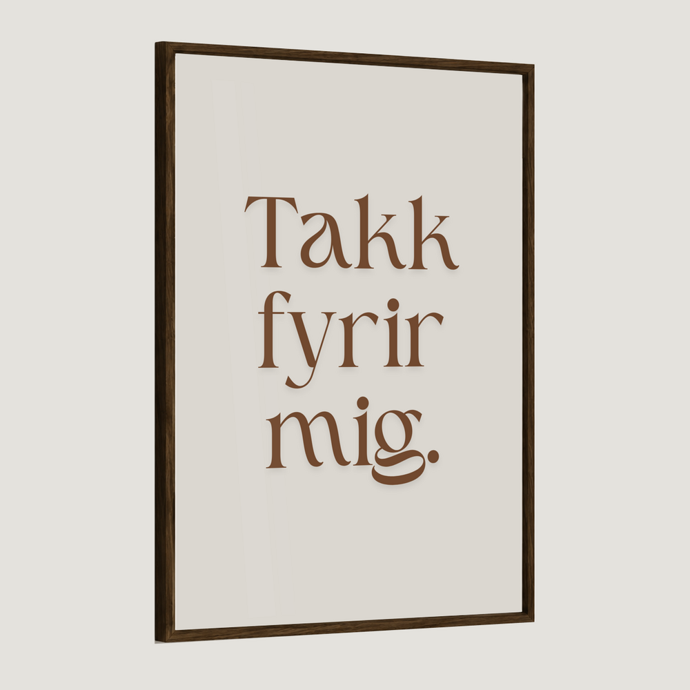 Takk fyrir mig.