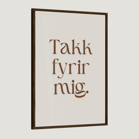 Takk fyrir mig.