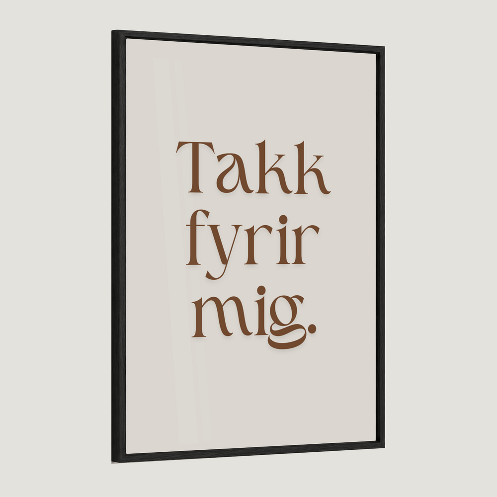 Takk fyrir mig.