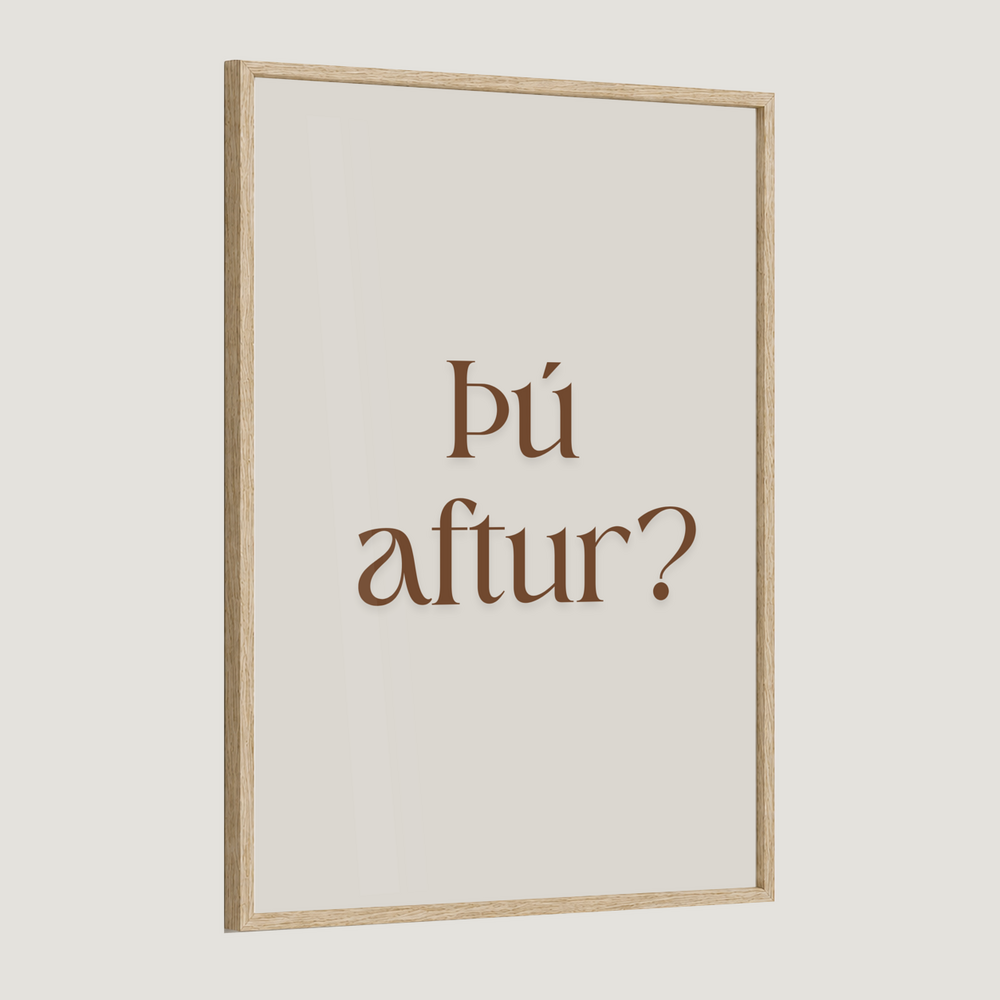 Þú aftur?