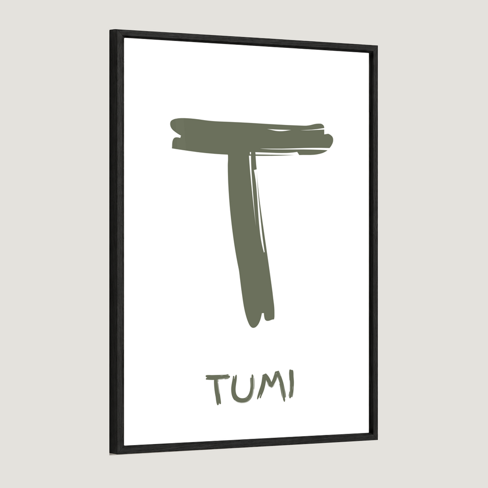 Stafurinn minn - Sérhannað plakat