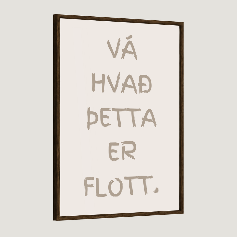 Vá hvað þetta er flott.