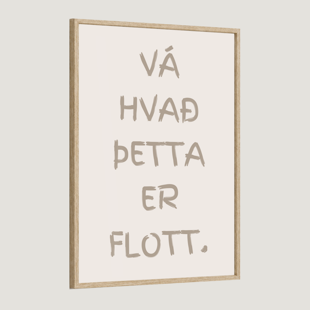 Vá hvað þetta er flott.