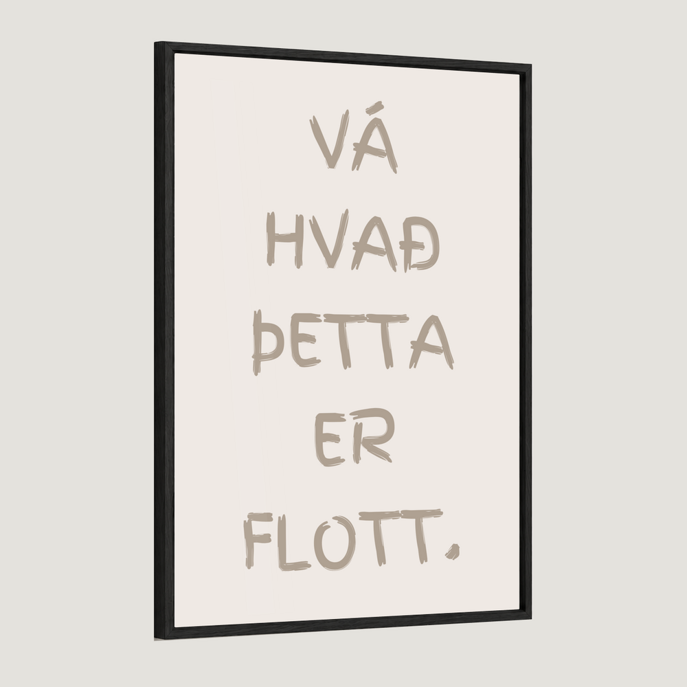 Vá hvað þetta er flott.