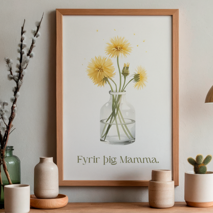 Blómvöndur fyrir þig