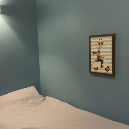 Gíraffi á hraðferð